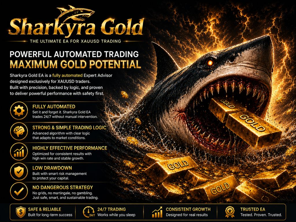 Sharkyra Gold v1.1(无限制) MT5-金汇MT Sharkyra Gold v1.1(无限制) MT5-金汇MT
