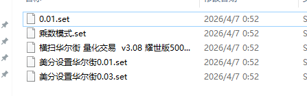 横扫华尔街+量化交易+v3.08+耀世版_MT5-金汇MT 横扫华尔街+量化交易+v3.08+耀世版_MT5-金汇MT