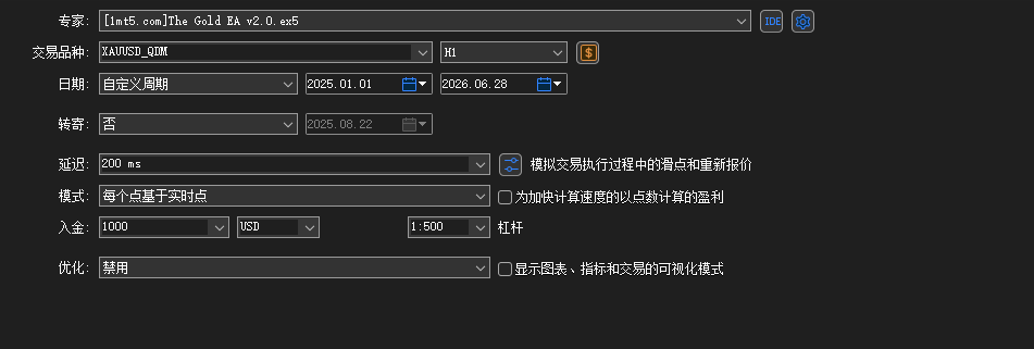 The Gold EA v2.0 MT5-金汇MT