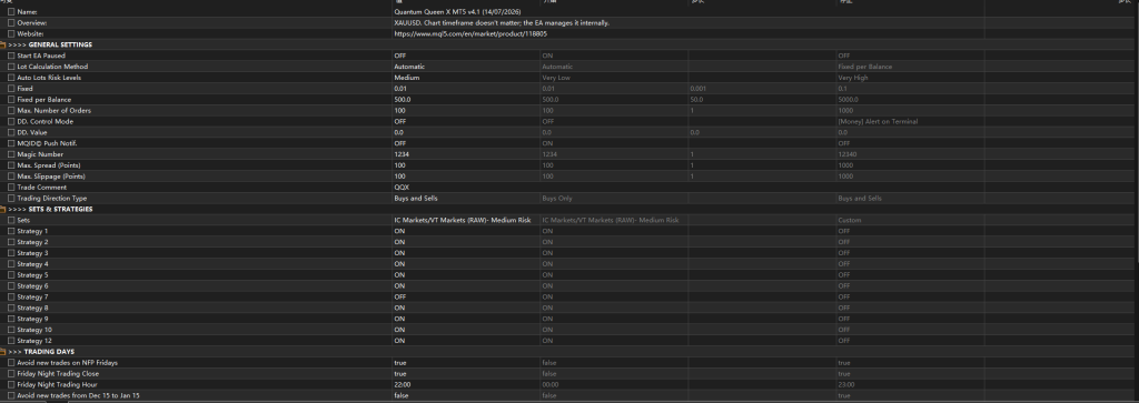 Quantum Queen X 4.1 MT5-金汇MT