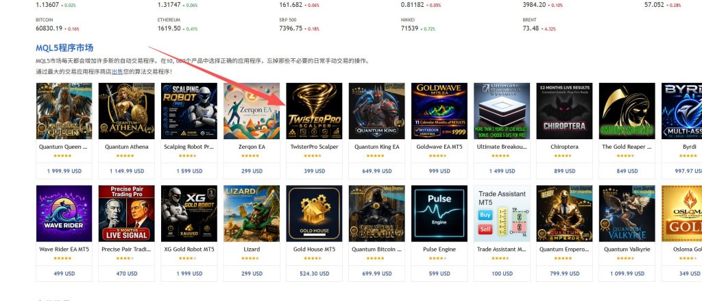 TwisterPro Scalper 2.5 MT5 新版本-金汇MT